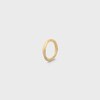 Torsion Ring in Yellow Gold and Diamonds - Yellow Gold and White -  - 2 | CELINE