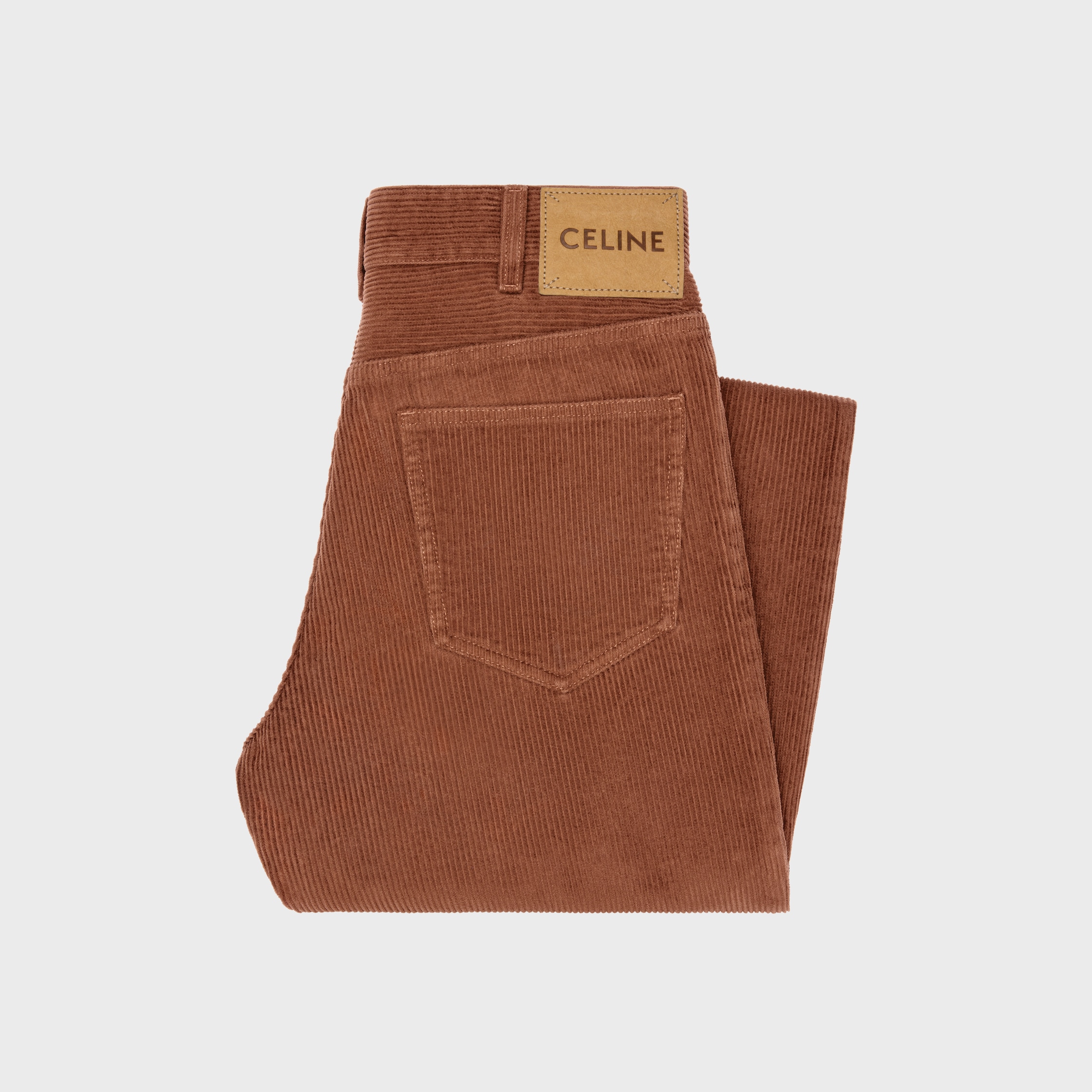 CELINE セリーヌ パンツ ブラウン パンツ＆ショートパンツ レディース | CELINE | セリーヌ公式