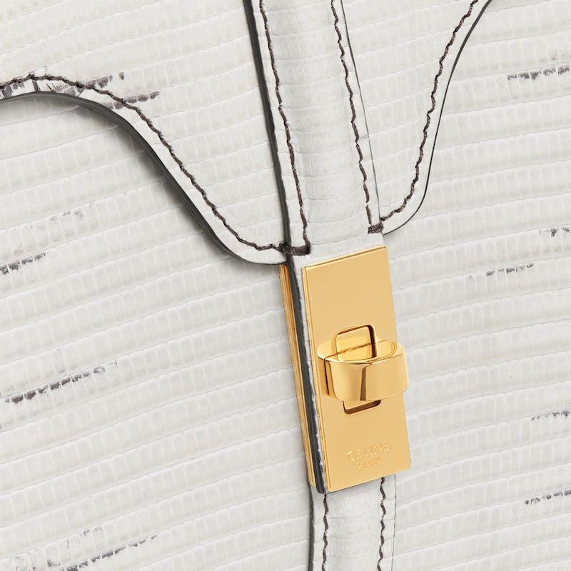 16迷你蜥蜴皮革手袋 - 天然色 - 16 - 1 | CELINE