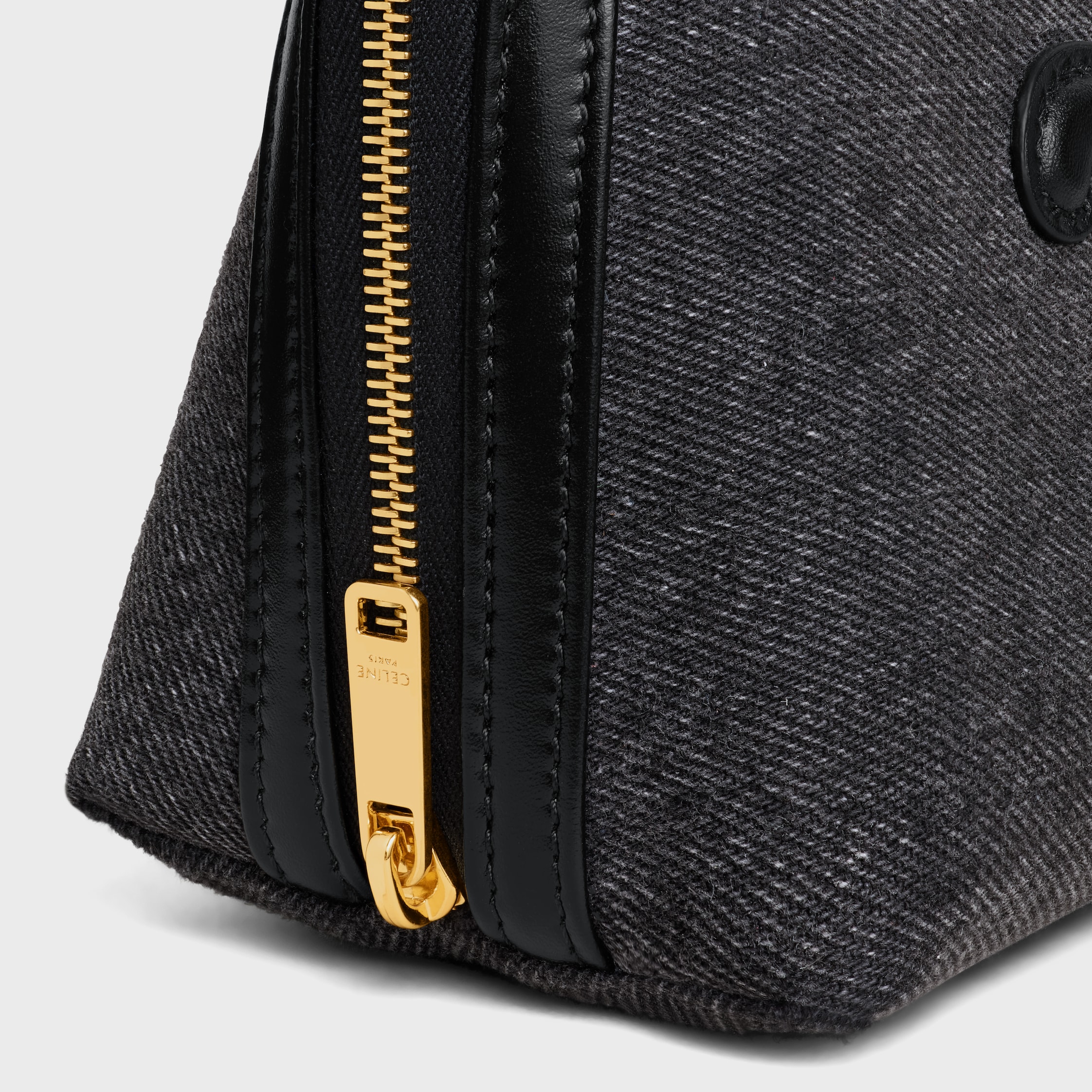 チェーンクラッチ キュイル トリオンフ / デニム - ダークグレー