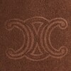 버킷 - 트리옹프 엠보싱 스웨이드 카프스킨 - 브라운 - 크로스백 - 5 | CELINE