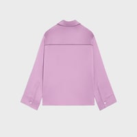 pyjama shirt IN silk satin - GLYCINE -  - 2 | CELINE