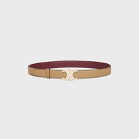 Wendbarer Riemen 25 mm AUS glattem und genarbtem Kalbsleder -  -  - 1 | CELINE