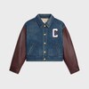 ブルゾン CELINE | MULTI-BUTTON JACKET IN SUEDE CARAMEL 2F426050L.04CA RV0MN050L-04CA_1_SUM25_W.tif