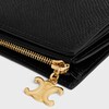 트리옹프 참 컴팩트 지갑 - 그레인 카프스킨 - 블랙 - GIFT FINDER - 5 | CELINE