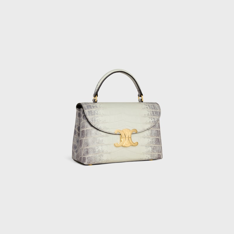 TEEN NINO BAG IN NILOTICUS CROCODILE - NATURAL - NINO - 1 | CELINE
