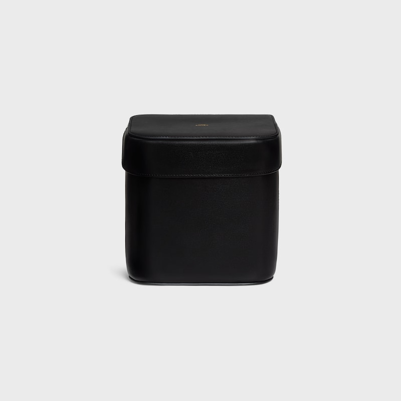 Large Box in Shiny Calfskin - BLACK - HOME - 1 | CELINE