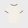 CELINE 블라종 레귤러 티셔츠 - 코튼 저지 - WASHED WHITE/BORDEAUX CETE/BLA -  - 2 | CELINE