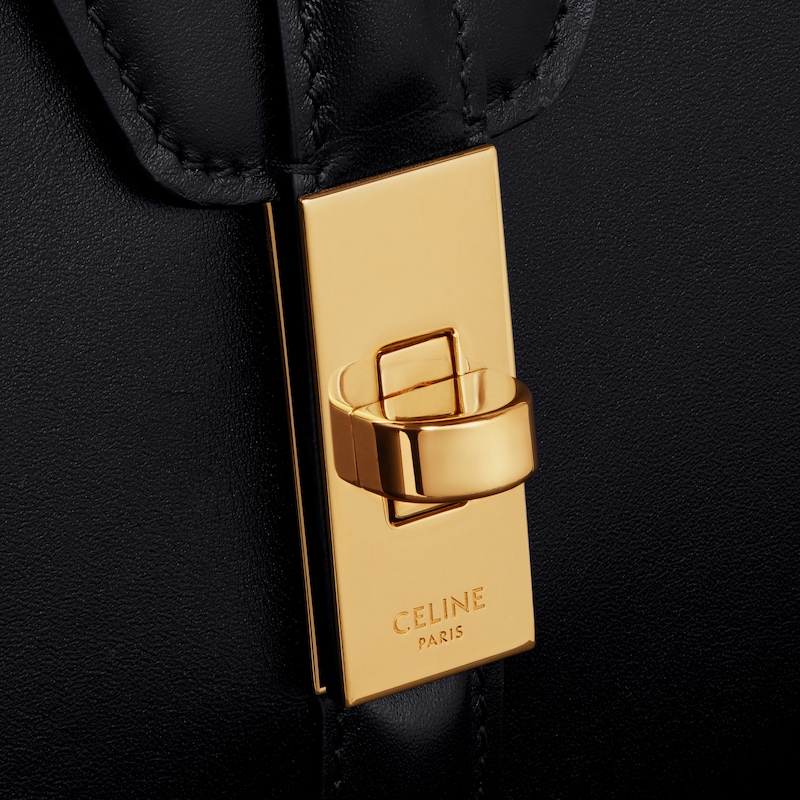 16緞面牛皮革小號手袋 - 黑色 - 斜挎包 - 1 | CELINE