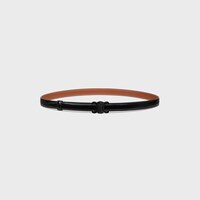 Lanière de ceinture réversible 18MM TAURILLON ET VEAU NATUREL -  -  - 1 | CELINE