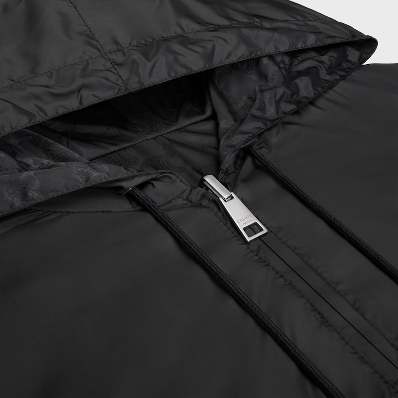 windbreaker IN light nylon - BLACK -  - 1 | CELINE