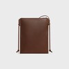 SHARP POUCH TAKE AWAY IN SMOOTH LAMBSKIN - CHOCOLATE - GIFTS FOR HIM - 3 | CELINE