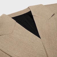 VESTE COLONNE laine - MOSS -  - 2 | CELINE