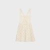 triomphe mini dress in crocheted cotton - OFF WHITE -  - 2 | CELINE