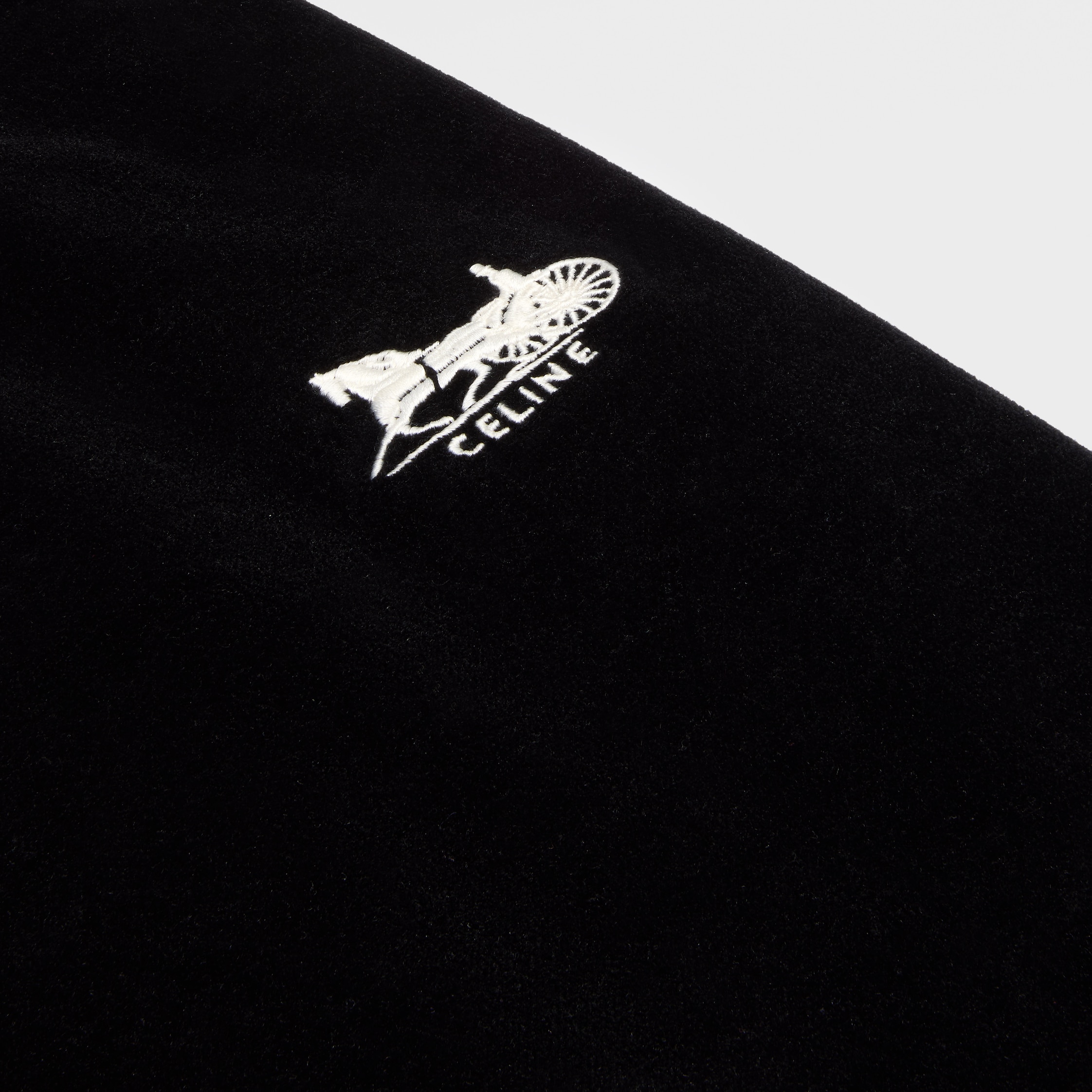 CELINE トップスジャージ CELINE ストライプ ロゴ刺繍 ジャージ トラックジャケット 人気