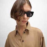 Celine Charms Necklace in Brass with Gold Finish - GOLD - CHARMS - 2 | CELINE