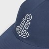 anchor baseball cap in washed cotton - INDIGO -  - 6 | CELINE