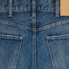 flared surf jeans in dark union wash denim - DARK UNION WASH -  - 3 | CELINE