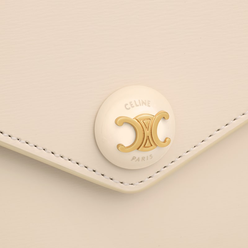 信封型飾鍊錢包 - 奶白色 - 更多款式 - 1 | CELINE
