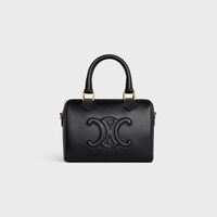 SMALL BOSTON IN Smooth Calfskin - BLACK - MORE LINES - 1 | CELINE
