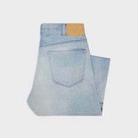 vaqueros wesley de denim de algodón - LATERAL DERECHO DESGASTADO -  - 2 | CELINE