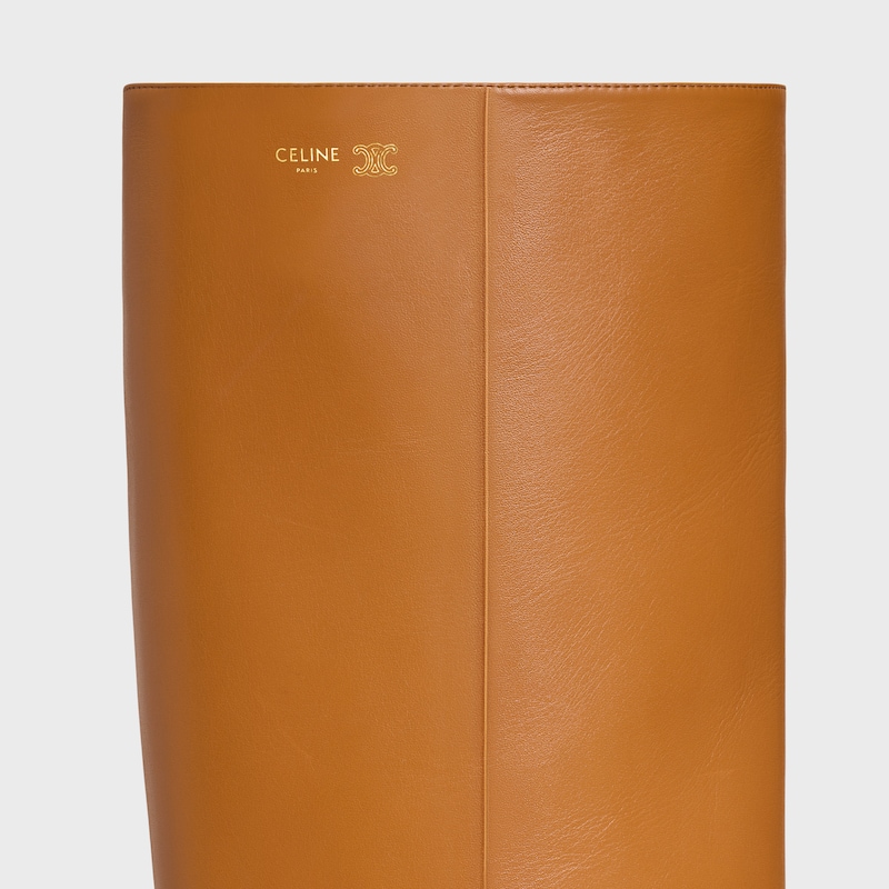 ICONIC - HIGH BOOT IN CALFSKIN - SAHARA -  - 1 | CELINE