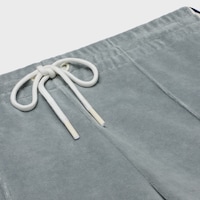 tracksuit pants IN velvet jersey - GLAISE / NAVY / ECRU -  - 2 | CELINE