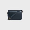 クラシック トリオンフ バッグ / シャイニーカーフスキン - ネイビーブルー - クロスボディバッグ - 3 | CELINE