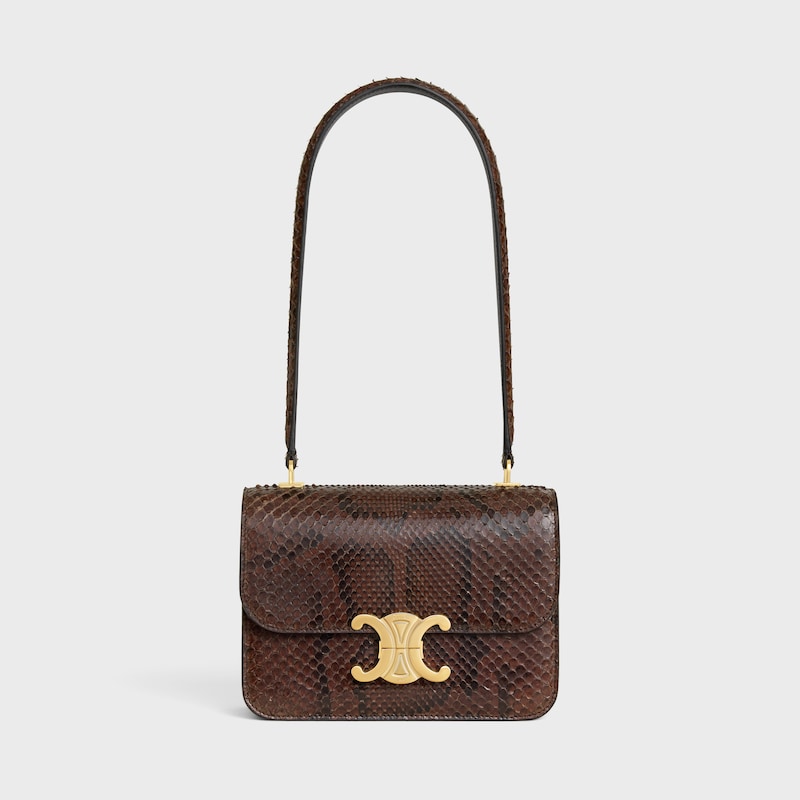 틴 가란스 백 - 파이톤 - 히커리 - 트리옹프 - 1 | CELINE