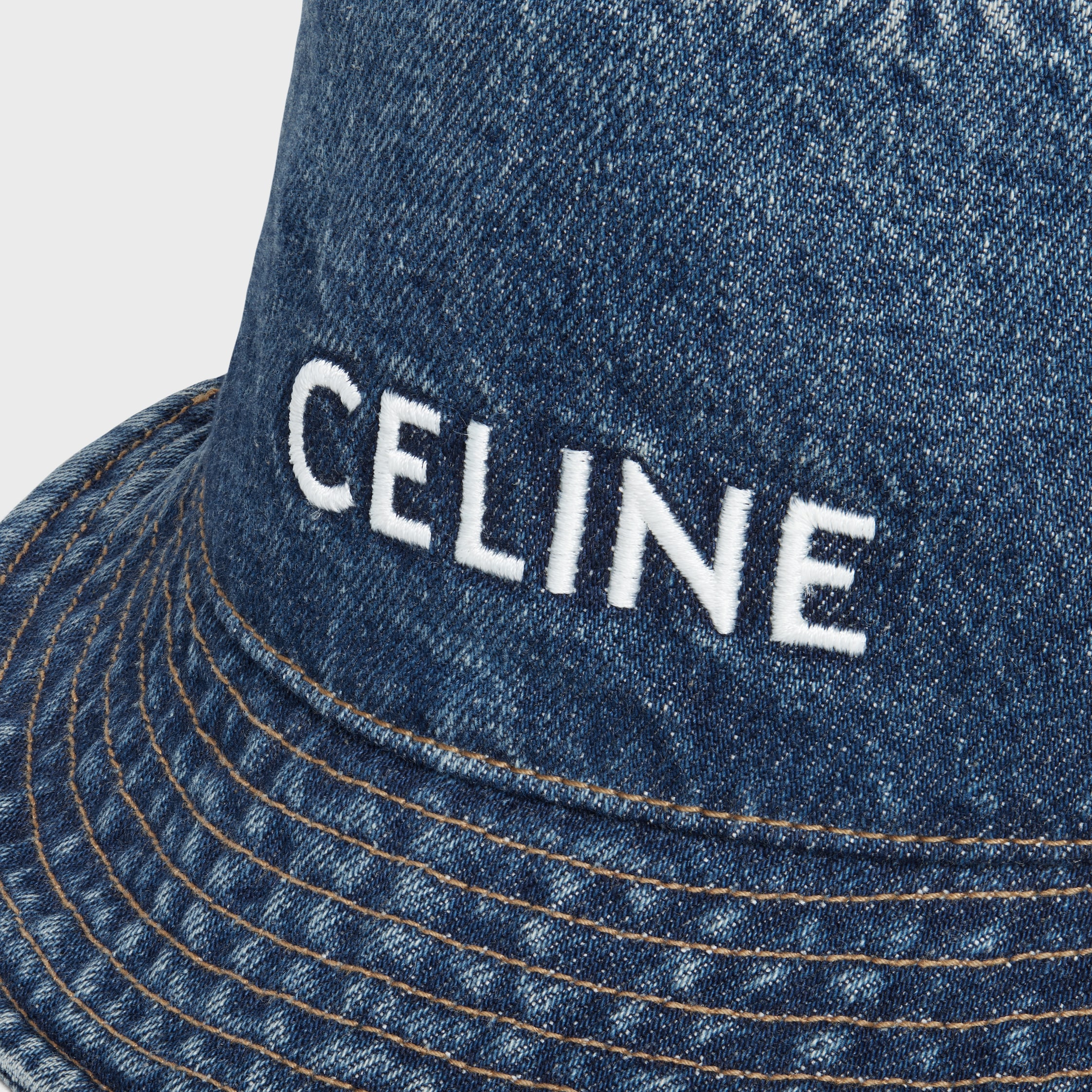 CELINE バケットハット / ユニオンウォッシュ デニム - ユニオン