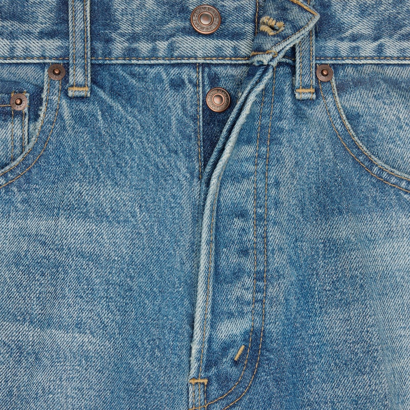 VAQUEROS ESTILO BOYFRIEND 001 DE DENIM DE ALGOD&Oacute;N - CRISTAL VIVIENNE -  - 1 | CELINE