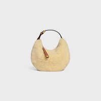 Teen Celine Lulu IN SHEARLING AND CALFSKIN - NATURAL / TAN - GIFTS FOR HER - 1 | CELINE
