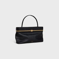 EAST WEST TRIOMPHE FRAME IN SUPPLE CALFSKIN - BLACK - NEW - 2 | CELINE