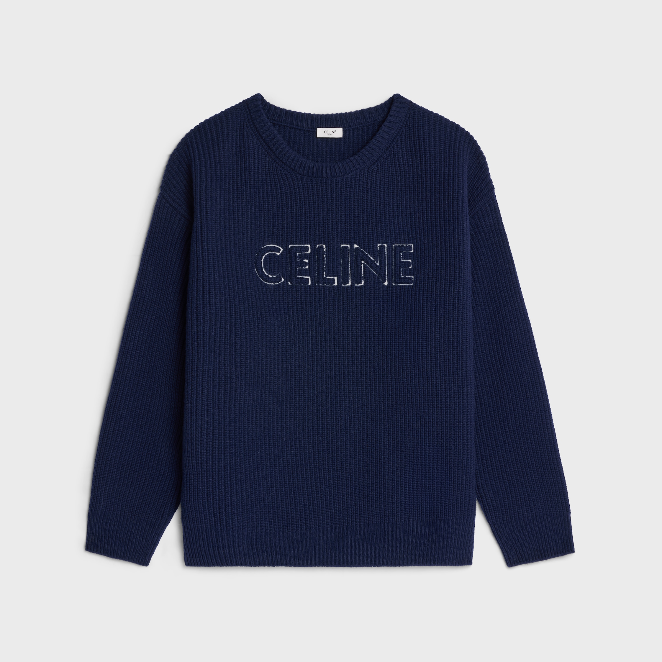 セリーヌ ニット セーター トリオンフ ボクシー クルーネック