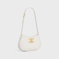 MEDIUM TILLY BAG IN shiny calfskin - RICE - MORE LINES - 2 | CELINE