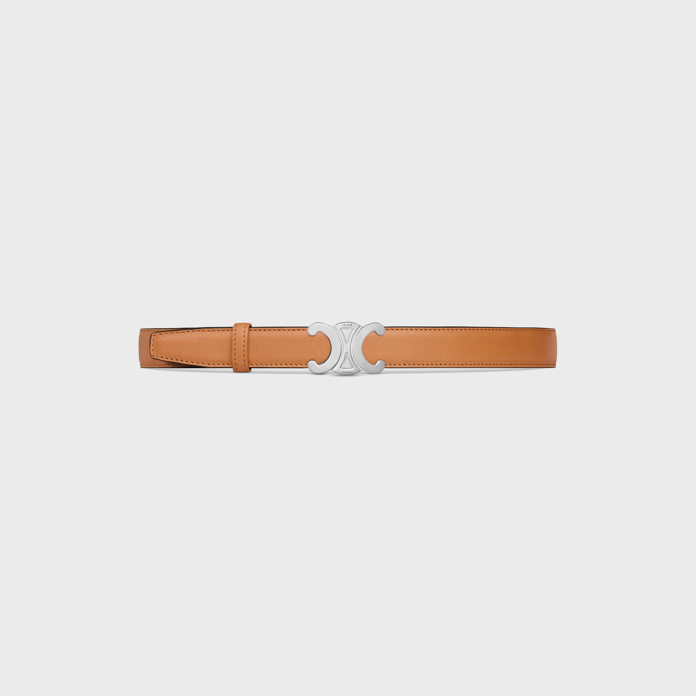 Celine トリオンフ バックル＆リバーシブルストラップ 25MM セリーヌ トリオンフ バックル＆リバーシブルストラップ 25MM - ハニー | CELINE
