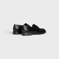 CELINE MALAQUAIS TRIOMPHE LOAFER  IN POLISHED BULLSKIN - BLACK -  - 2 | CELINE