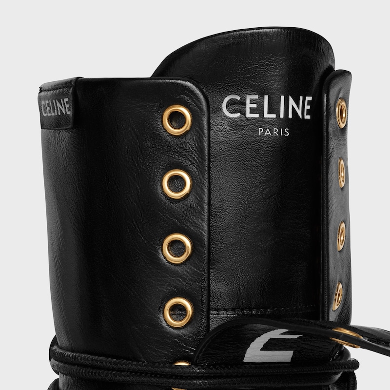 BALLET HIGH - SCHN&Uuml;RSTIEFEL AUS LAMMLEDER - SCHWARZ -  - 1 | CELINE