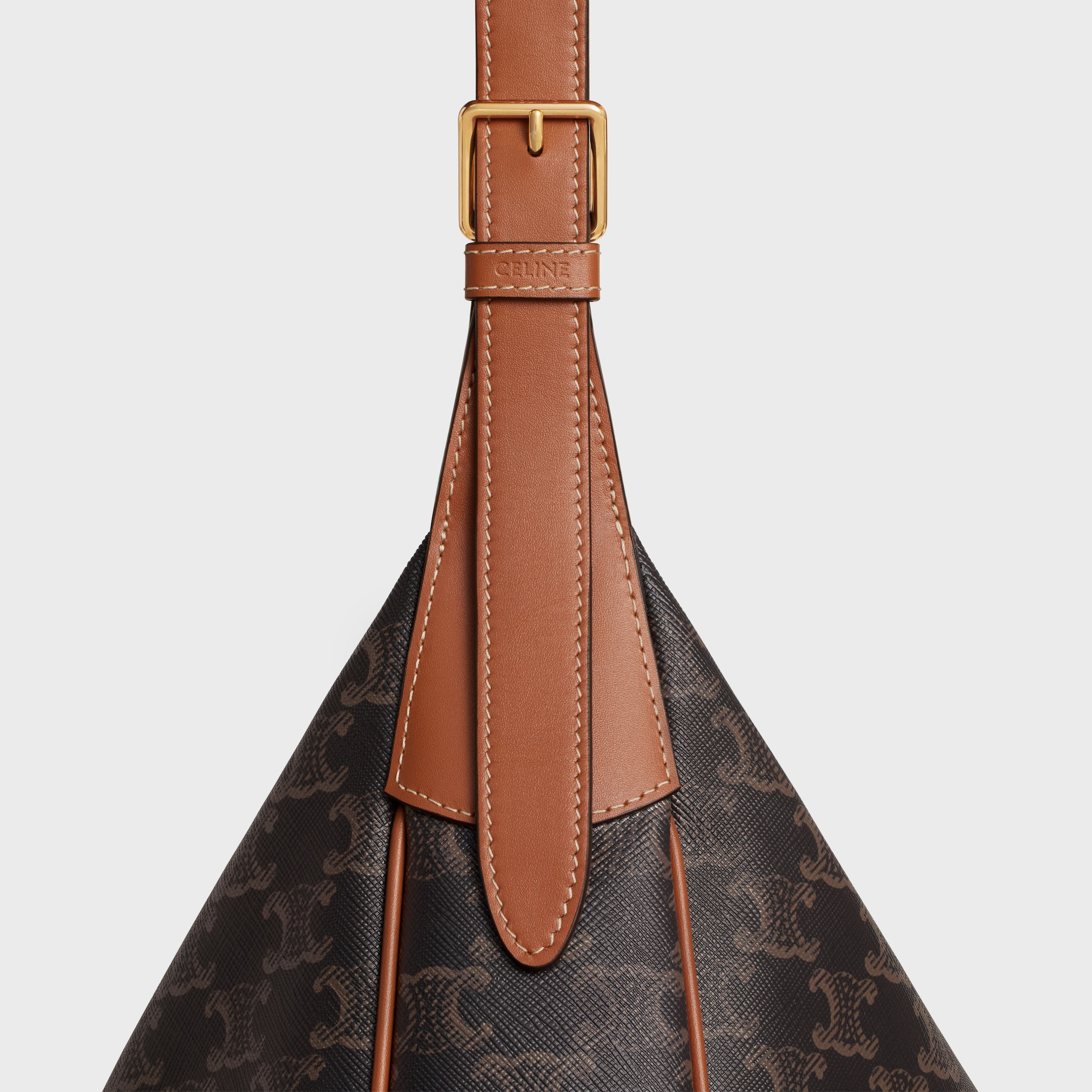 【CELINE】ミディアム エロイズ バッグ カーフスキン CELINE セリーヌ ミディアムエロイズキュイルトリンオフバッグ A