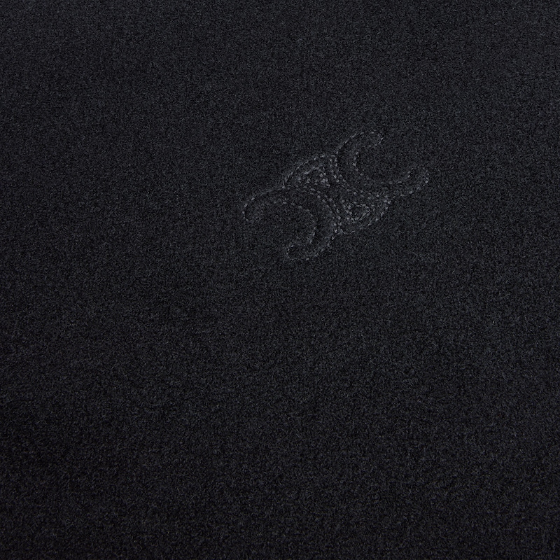 CHAQUETA DE LANA DE CACHEMIRA DE DOBLE FAZ - NEGRO -  - 1 | CELINE