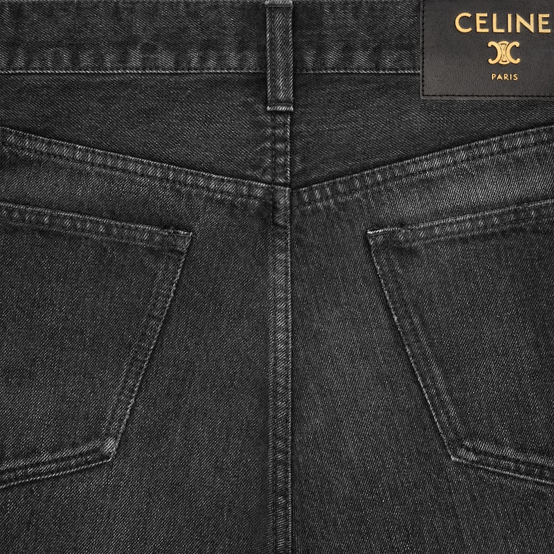 max jeans in denim - NEW MAX BLACK WASH + PATCH DEB -  - 1 | CELINE