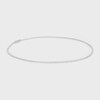 Tennis Necklace in White Gold and Diamonds - White Gold & White -  - 3 | CELINE