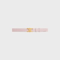 미디엄 25MM 트리옹프 벨트 - 리자드 - 파스텔 핑크 -  - 2 | CELINE