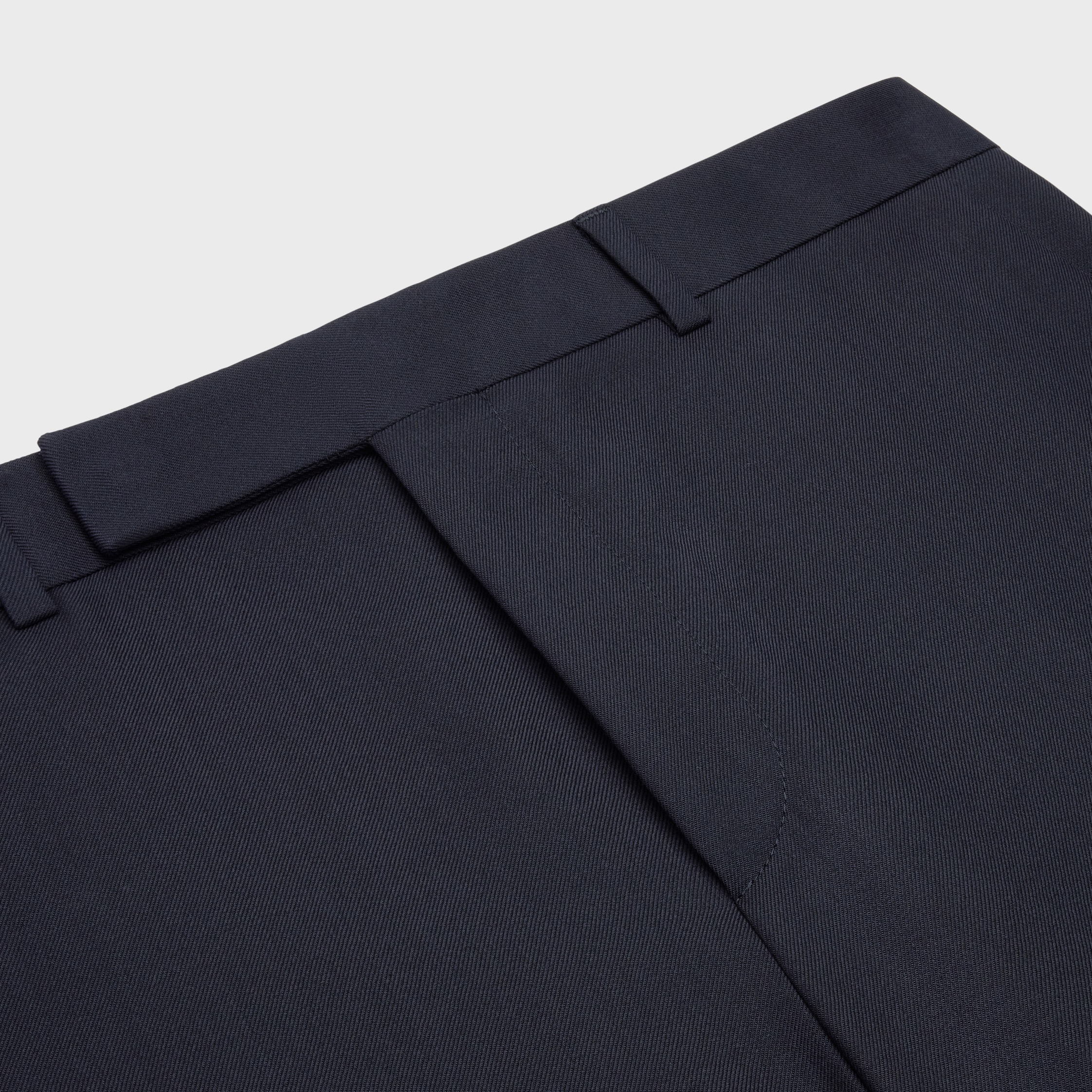 CELINE｜SLACKS (BNF PANTS IN WOOL GABARDINE (2P15A650D 3 BNF PANTS IN WOOL GABARDINE - BLACK | CELINE