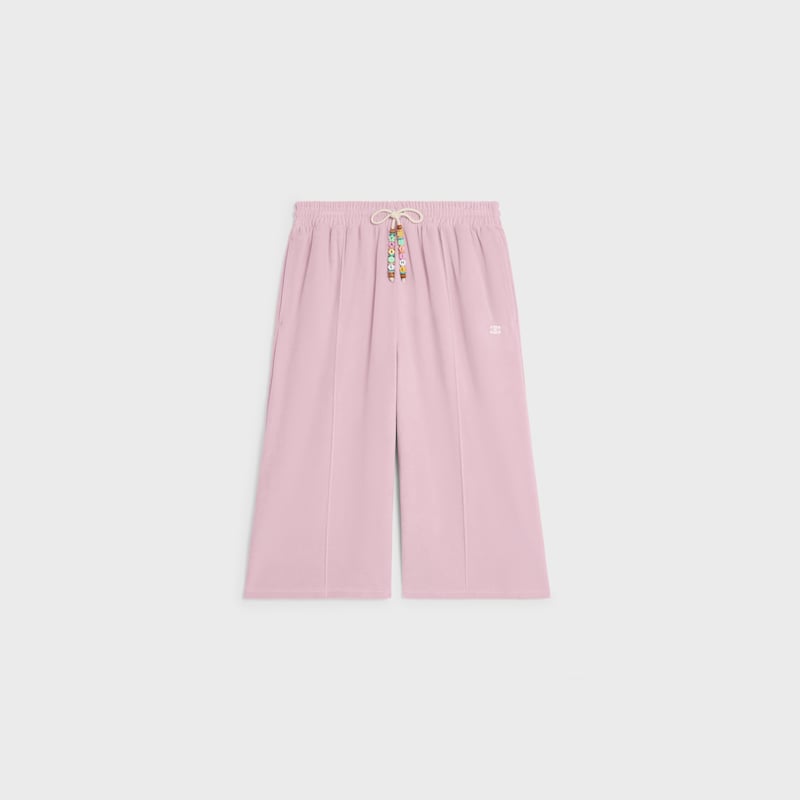 百慕大短裤 - 玫瑰色/奶白色 -  - 1 | CELINE