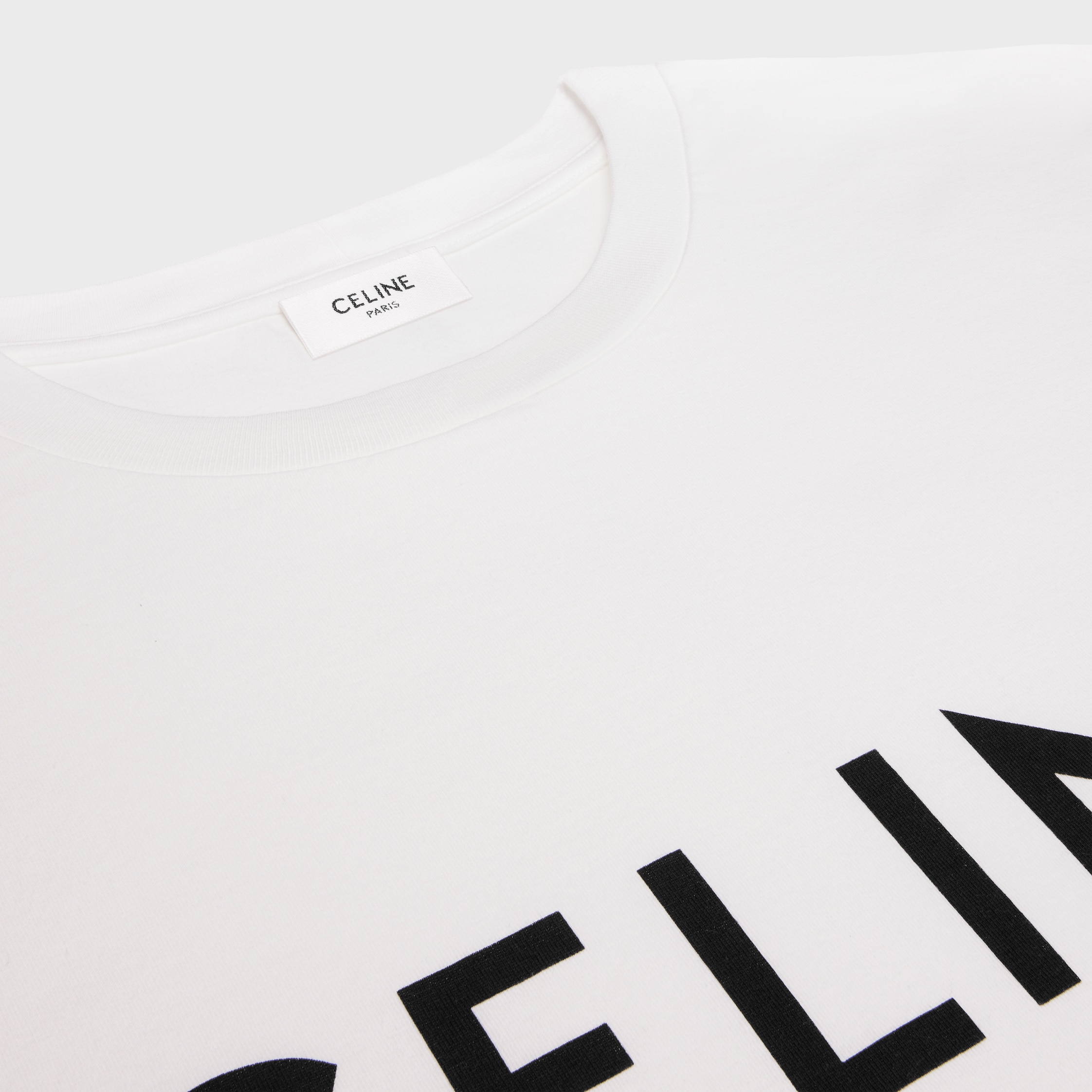 CELINE ブラック Tシャツ
