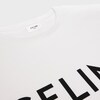 CELINE 루즈 티셔츠 - 코튼 저지 - 초크 / 블랙 -  - 3 | CELINE