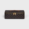 Top Handle Large Toiletry Case in Triomphe Canvas and Calfskin - TAN - THE PERFECT GIFT - 1 | CELINE