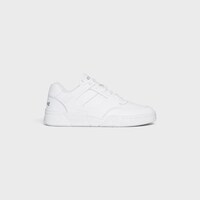 CELINE TRAINER CT-07牛皮革低幫繫帶運動鞋 - 螢光白 -  - 1 | CELINE