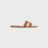 CELINE TRIOMPHE MULE IN CALFSKIN - TAN -  - 1 | CELINE